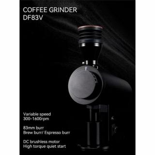 DF83V Single dose Espresso kávéőrlő fekete