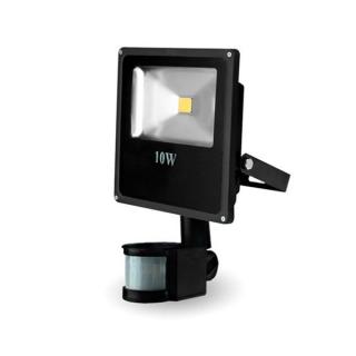 LED reflektor mozgásérzékelővel 10W