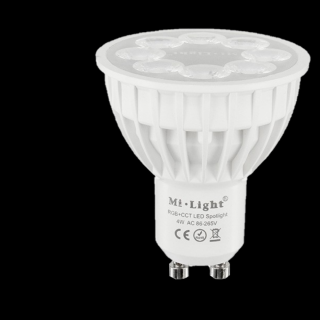 GU10 4 Watt RGBCCT (RGBWW) vezérelhető LED fényforrás