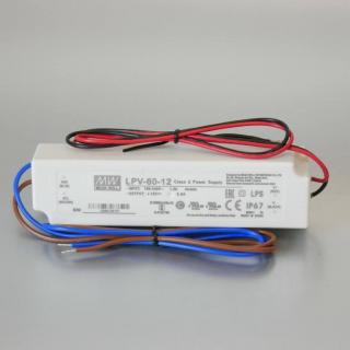 Mean Well LED Tápegység 24V/2,5A Kültéri - 60 Watt