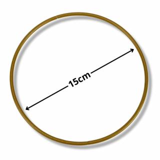 Fém karika arany 15cm