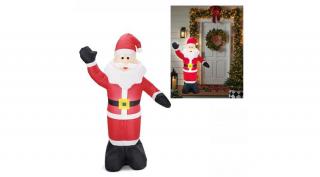 Felfújható mikulás  LED világitással- 150 cm