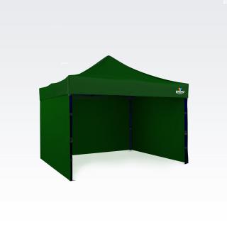 Acél pavilon sátor - EXCLUSIVE  +5 év jótállás, ingyenes szervíz! Sátor mérete: 3x3m, Sátor színe: Zöld