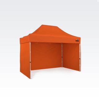 Alumínium party sátor - SUPER  +5 év jótállás, ingyenes szervíz! Sátor mérete: 2x3m, Sátor színe: Narancssárga