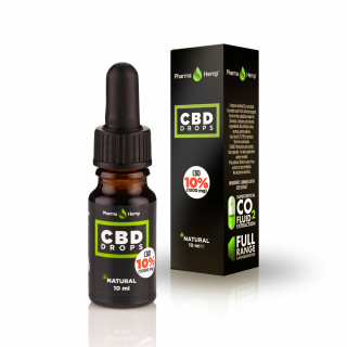 CBD drops 10% 10ml 1000mg olívaolaj Pharma Hemp