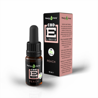 CBD e-liquid 1% 10ml őszibarack Pharma Hemp