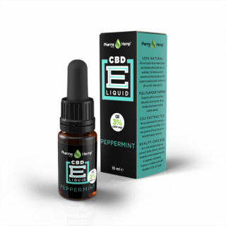 CBD e-liquid 3% 10ml menta Pharma Hemp