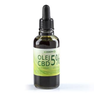 CBD kenderolaj 5% 2500mg 50ml BIOKONOPIA