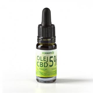 CBD kenderolaj 5% 500mg 10ml BIOKONOPIA