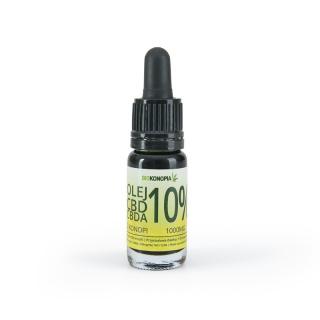 CBD kenderolaj10% 1000mg CBDa+CBD 10ml BIOKONOPIA