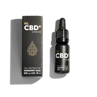 CBD olaj Natural 9% 10ml CBDstar