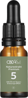 CBD természetes kenderolaj premium 500mg 5% 10ml CBD Vital