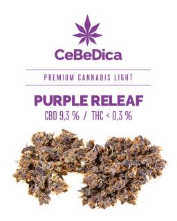 CBD virágok Purple Releaf 2g CeBeDica