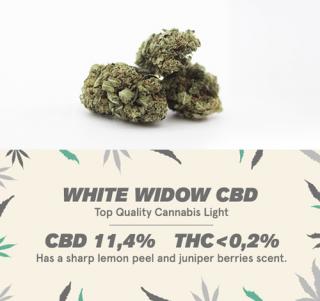 CBD White Widow 2g CBWEED