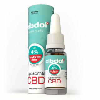 Liposzómás CBD olaj 4% 400mg 10ml Cibdol