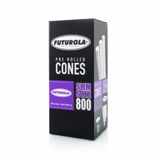 Slim Size dutch brown PRE-ROLLED Cones 800db FUTUROLA