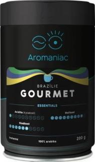 Aromaniac Frissen pörkölt kávé Brazil Gourmet instant doboz 200g