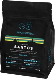 Aromaniac frissen pörkölt kávé Brazil Santos őrölt 250 g