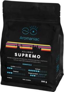 Aromaniac Frissen pörkölt kávé Colombia Supremo bab 250g