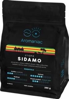Aromaniac Frissen pörkölt kávé Etiópia sidamo darált 250g
