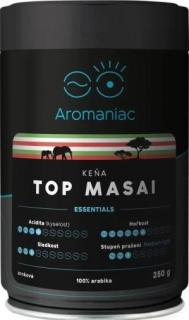 Aromaniac Frissen pörkölt kávé Kenya Top Masai darált doboz 250g