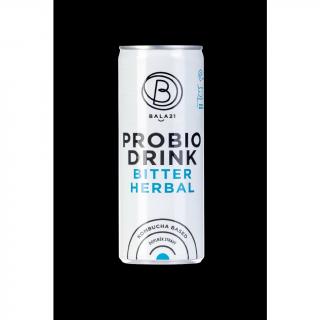 Bala21 Probiodrink Bitter Herbal Kombucha probiotikumokkal 250 ml