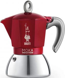 Bialetti Moka Induction Red 6 adag