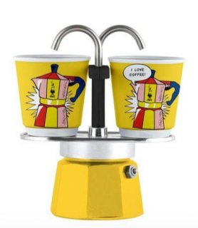 Bialetti Set Mini Express Lichtenstein - mokka edény