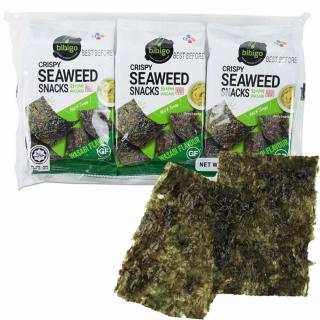 BIBIGO alga chips Wasabi ízzel 15g