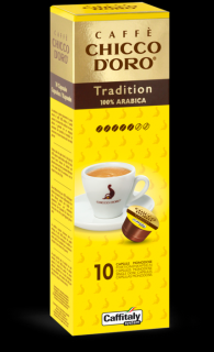 Caffitaly - Caffé Chicco D'ORO Tradition 100% Arabica kapszula - 10 adag