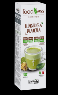 Caffitaly - Foodness Ginseng & Matcha kapszula - 10 adag