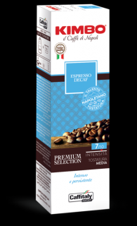 Caffitaly - Kimbo Espresso Decaf koffeinmentes kapszula - 10 adag
