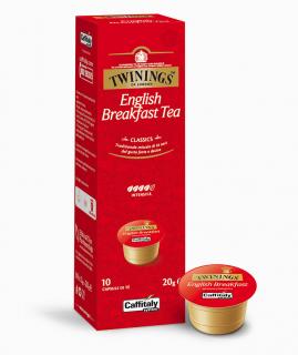 Caffitaly Twinings English Breakfast tea kapszula - 10 adag