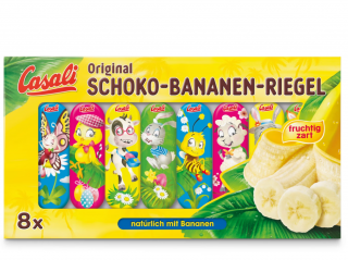 Casali Csokoládé Banán Riegel 110g