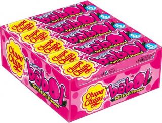 Chupa Chups Big Babol Tutti Frutti 27,6g karton 20 db