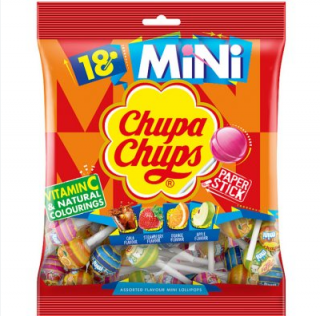 Chupa Chups Mini nyalókák (18db/zsák) vit C 108g