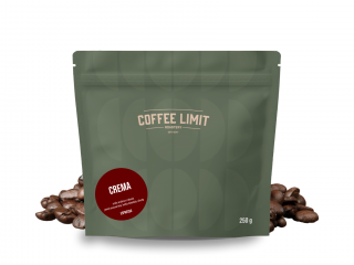 COFFEE LIMIT Crema - Szemes kávé 250g