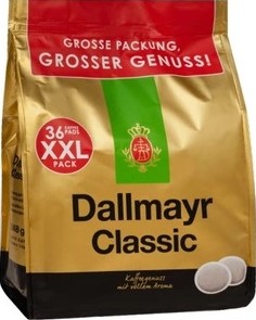 Dallmayr Classic Senseo hüvelyek XXL 36 db