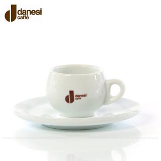 Danesi Caffé fehér porcelán csésze csészealjjal Ristretto 60 ml-hez