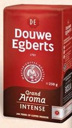 Darált kávé Douwe Egberts Grant Aroma Intense 250 g