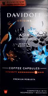 Davidoff Asia Espresso alumínium kapszula Nespresso-hoz 10 db
