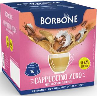 Dolce Gusto - Caffé Borbone Cappuccino ZERO cukormentes kapszula 16 adag