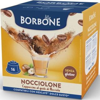 Dolce Gusto - Caffe Borbone Mogyorós Cappuccino kapszula 16 adag