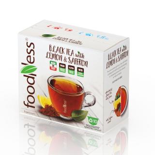 Dolce Gusto - FoodNess Black Tea with Lemon & Saffron kapszula 10 adag