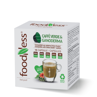Dolce Gusto - Foodness Caffé Verde & Ganoderma Kapszula - 10 adag
