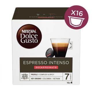Dolce Gusto - Nescafé Espresso Intenso Decaf koffeinmentes kapszula 16 adag