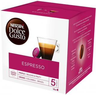 Dolce Gusto - Nescafé Espresso Kapszula Kiszerelés: 16 adag