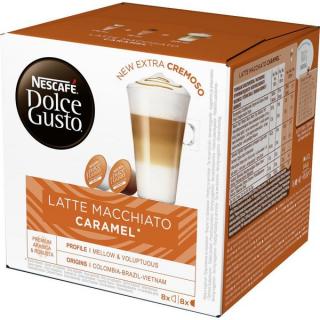 Dolce Gusto - Nescafé Latte Macchiato Caramel Kapszula Kiszerelés: 8 adag