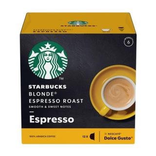 Dolce Gusto - Starbucks Espresso Blonde Roast kapszula - 12 adag