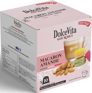 Dolce Vita Macaroons mandulával Nespresso® kapszulához 10 db